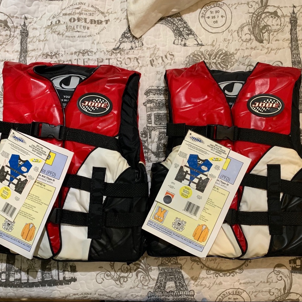 Jobie Life Vest, Youth 50-90 lbs